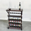 Freestanding Wine Rack - Holds 24 Bottles