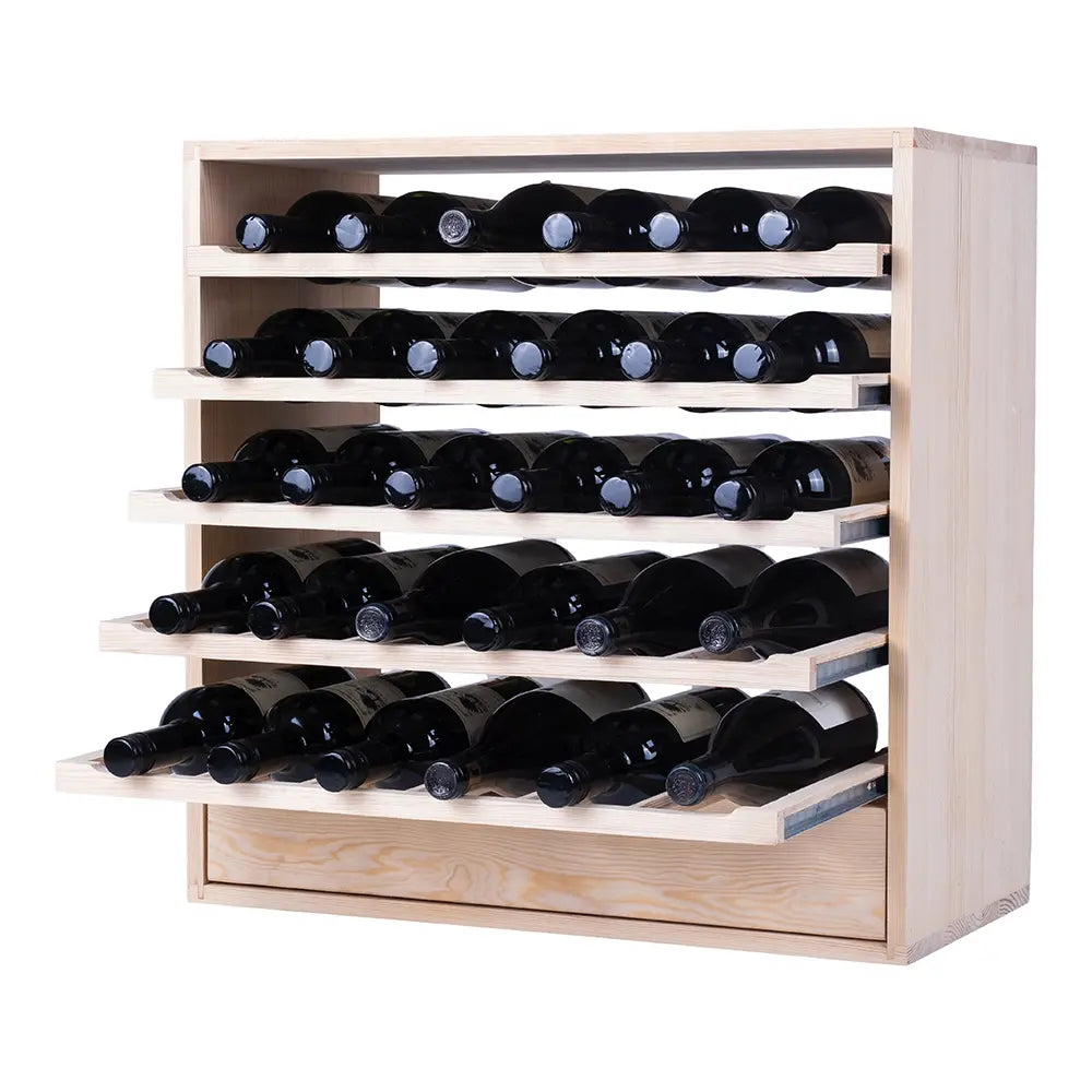 Caverack - CLEO - 30 bottles + Drawer - Pine - 70% OFF TODAY