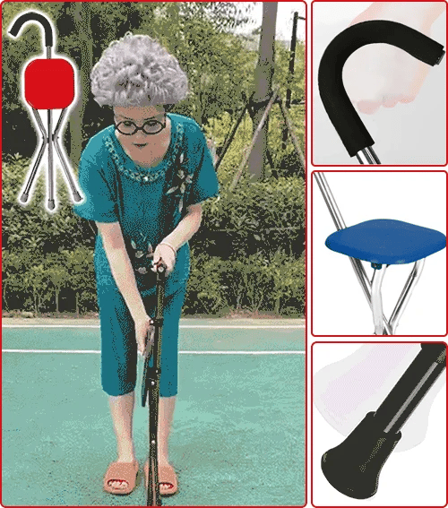 German Elderly crutch stool 70% OFF TODAY