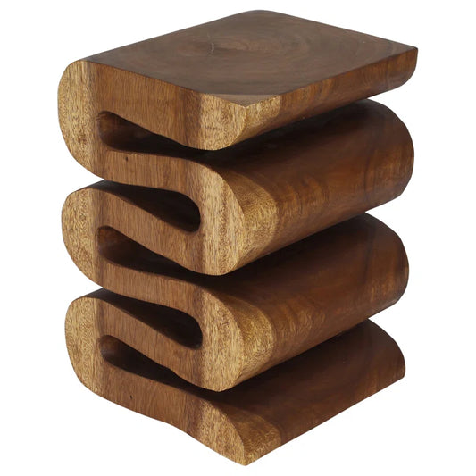 Solid Wood End Table